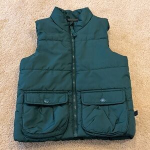 all in motion Dark Green Quilted Puffer Vest